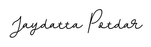 Explore multiple handwriting variations for Jaydatta Potdar including this stunning BallpointsItalic-DORy9 design. Free to use across all platforms. Jaydatta Potdar signature style 11 images and pictures png