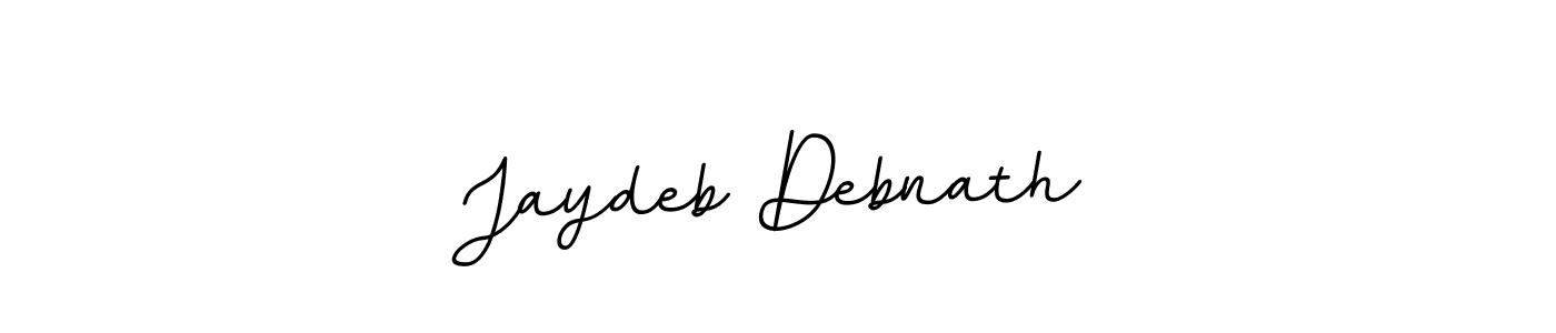 Use a signature maker to create a handwritten signature online. With this signature software, you can design (BallpointsItalic-DORy9) your own signature for name Jaydeb Debnath. Jaydeb Debnath signature style 11 images and pictures png