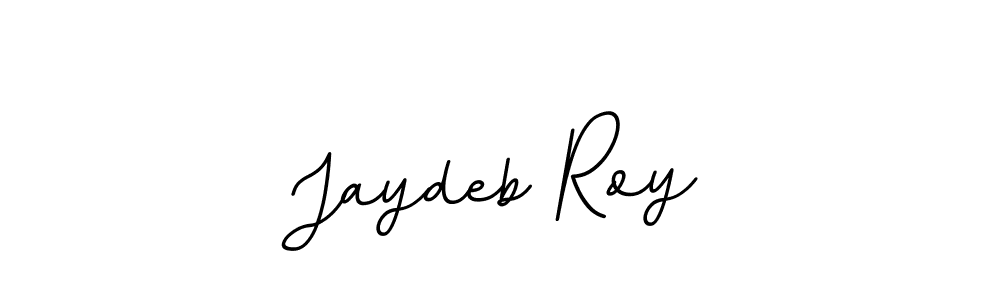 Use a signature maker to create a handwritten signature online. With this signature software, you can design (BallpointsItalic-DORy9) your own signature for name Jaydeb Roy. Jaydeb Roy signature style 11 images and pictures png