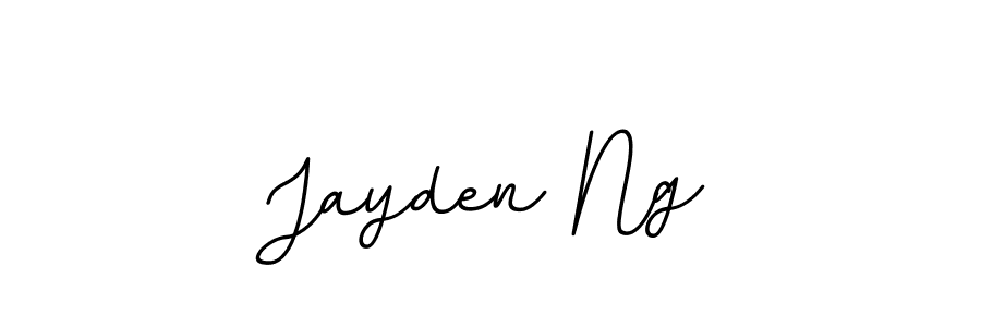 Use a signature maker to create a handwritten signature online. With this signature software, you can design (BallpointsItalic-DORy9) your own signature for name Jayden Ng. Jayden Ng signature style 11 images and pictures png