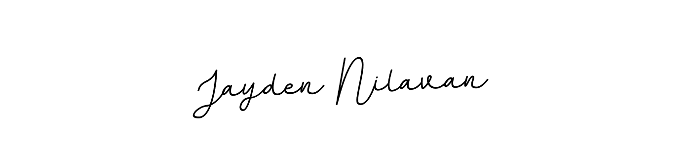 if you are searching for the best signature style for your name Jayden Nilavan. so please give up your signature search. here we have designed multiple signature styles  using BallpointsItalic-DORy9. Jayden Nilavan signature style 11 images and pictures png