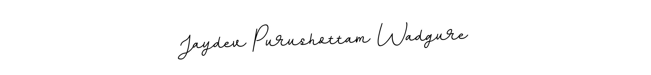 Make a beautiful signature design for name Jaydev Purushottam Wadgure. Use this online signature maker to create a handwritten signature for free. Jaydev Purushottam Wadgure signature style 11 images and pictures png