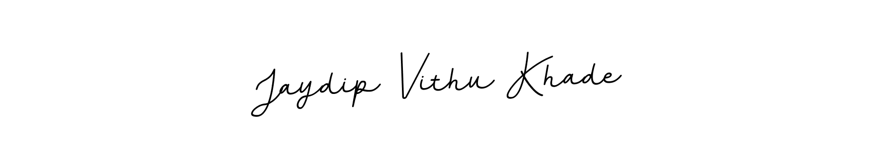 Also we have Jaydip Vithu Khade name is the best signature style. Create professional handwritten signature collection using BallpointsItalic-DORy9 autograph style. Jaydip Vithu Khade signature style 11 images and pictures png