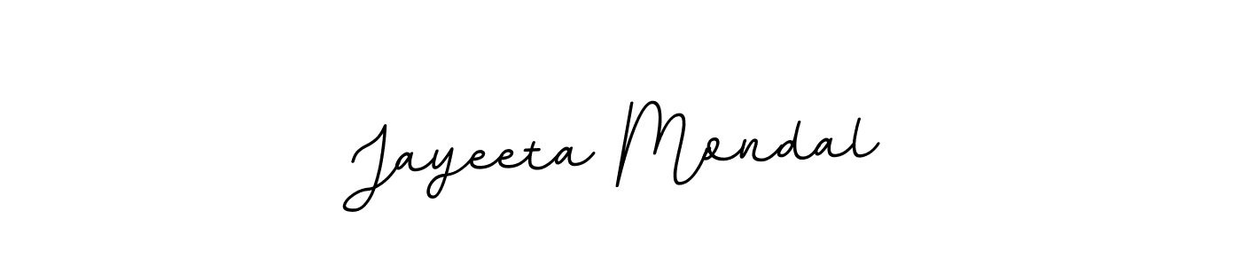 You should practise on your own different ways (BallpointsItalic-DORy9) to write your name (Jayeeta Mondal) in signature. don't let someone else do it for you. Jayeeta Mondal signature style 11 images and pictures png