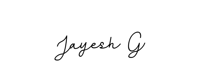 Make a beautiful signature design for name Jayesh G. With this signature (BallpointsItalic-DORy9) style, you can create a handwritten signature for free. Jayesh G signature style 11 images and pictures png