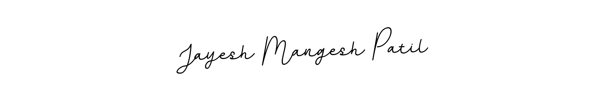 The best way (BallpointsItalic-DORy9) to make a short signature is to pick only two or three words in your name. The name Jayesh Mangesh Patil include a total of six letters. For converting this name. Jayesh Mangesh Patil signature style 11 images and pictures png
