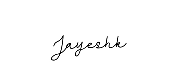 Jayeshk stylish signature style. Best Handwritten Sign (BallpointsItalic-DORy9) for my name. Handwritten Signature Collection Ideas for my name Jayeshk. Jayeshk signature style 11 images and pictures png