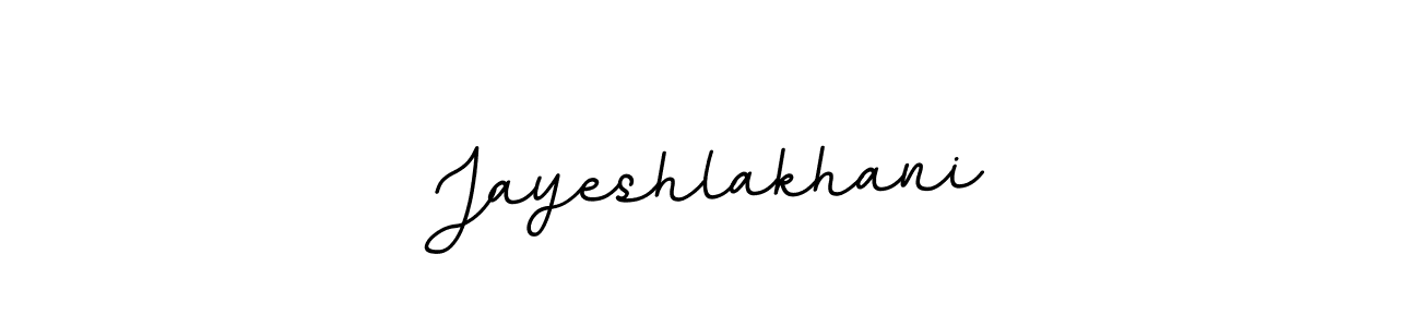 Use a signature maker to create a handwritten signature online. With this signature software, you can design (BallpointsItalic-DORy9) your own signature for name Jayeshlakhani. Jayeshlakhani signature style 11 images and pictures png