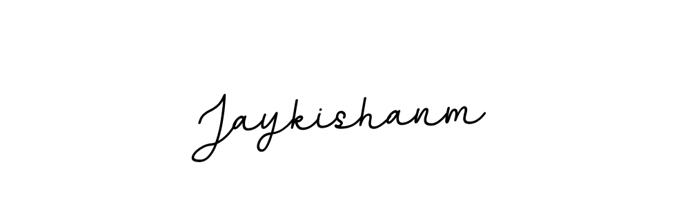 How to make Jaykishanm name signature. Use BallpointsItalic-DORy9 style for creating short signs online. This is the latest handwritten sign. Jaykishanm signature style 11 images and pictures png