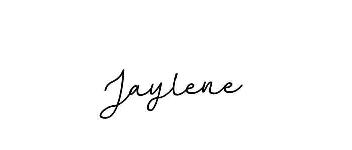 Use a signature maker to create a handwritten signature online. With this signature software, you can design (BallpointsItalic-DORy9) your own signature for name Jaylene. Jaylene signature style 11 images and pictures png
