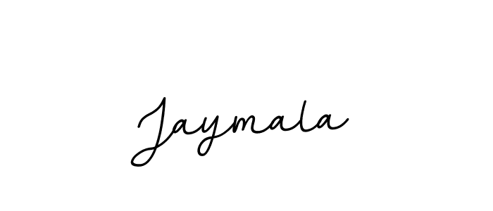 Make a beautiful signature design for name Jaymala. With this signature (BallpointsItalic-DORy9) style, you can create a handwritten signature for free. Jaymala signature style 11 images and pictures png