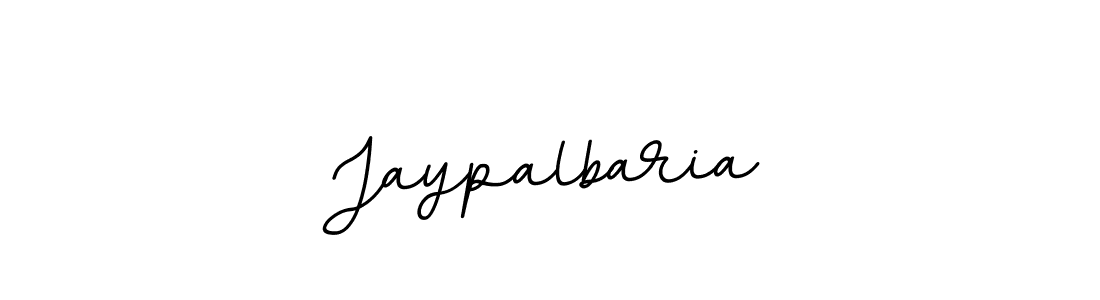 Jaypalbaria stylish signature style. Best Handwritten Sign (BallpointsItalic-DORy9) for my name. Handwritten Signature Collection Ideas for my name Jaypalbaria. Jaypalbaria signature style 11 images and pictures png