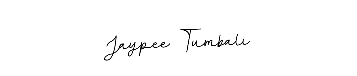 Jaypee Tumbali stylish signature style. Best Handwritten Sign (BallpointsItalic-DORy9) for my name. Handwritten Signature Collection Ideas for my name Jaypee Tumbali. Jaypee Tumbali signature style 11 images and pictures png
