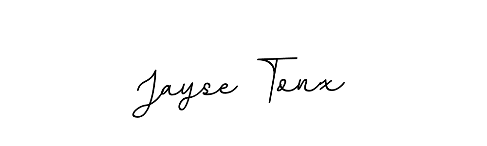 Use a signature maker to create a handwritten signature online. With this signature software, you can design (BallpointsItalic-DORy9) your own signature for name Jayse Tonx. Jayse Tonx signature style 11 images and pictures png