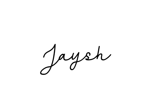 Create a beautiful signature design for name Jaysh. With this signature (BallpointsItalic-DORy9) fonts, you can make a handwritten signature for free. Jaysh signature style 11 images and pictures png