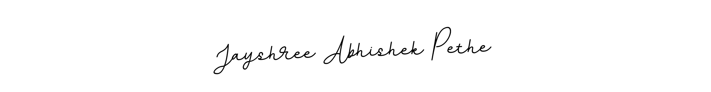 Here are the top 10 professional signature styles for the name Jayshree Abhishek Pethe. These are the best autograph styles you can use for your name. Jayshree Abhishek Pethe signature style 11 images and pictures png