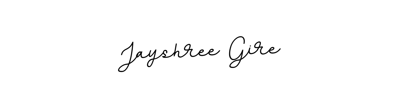 This is the best signature style for the Jayshree Gire name. Also you like these signature font (BallpointsItalic-DORy9). Mix name signature. Jayshree Gire signature style 11 images and pictures png