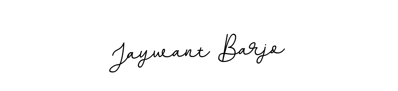 Create a beautiful signature design for name Jaywant Barjo. With this signature (BallpointsItalic-DORy9) fonts, you can make a handwritten signature for free. Jaywant Barjo signature style 11 images and pictures png
