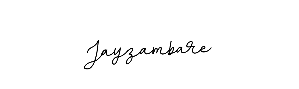 You should practise on your own different ways (BallpointsItalic-DORy9) to write your name (Jayzambare) in signature. don't let someone else do it for you. Jayzambare signature style 11 images and pictures png