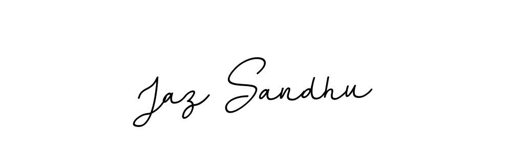 Design your own signature with our free online signature maker. With this signature software, you can create a handwritten (BallpointsItalic-DORy9) signature for name Jaz Sandhu. Jaz Sandhu signature style 11 images and pictures png