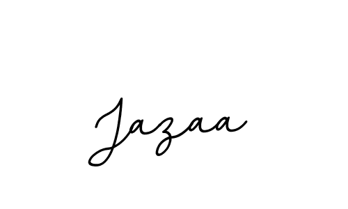 Create a beautiful signature design for name Jazaa. With this signature (BallpointsItalic-DORy9) fonts, you can make a handwritten signature for free. Jazaa signature style 11 images and pictures png