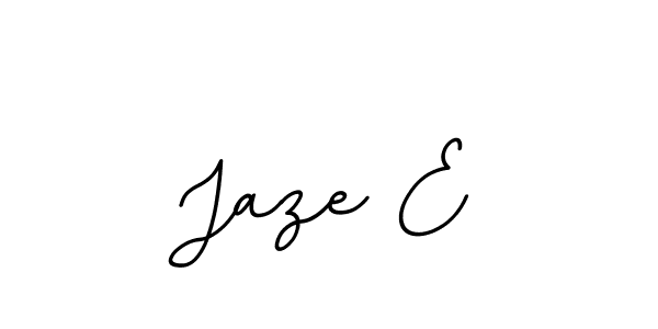 Create a beautiful signature design for name Jaze E. With this signature (BallpointsItalic-DORy9) fonts, you can make a handwritten signature for free. Jaze E signature style 11 images and pictures png