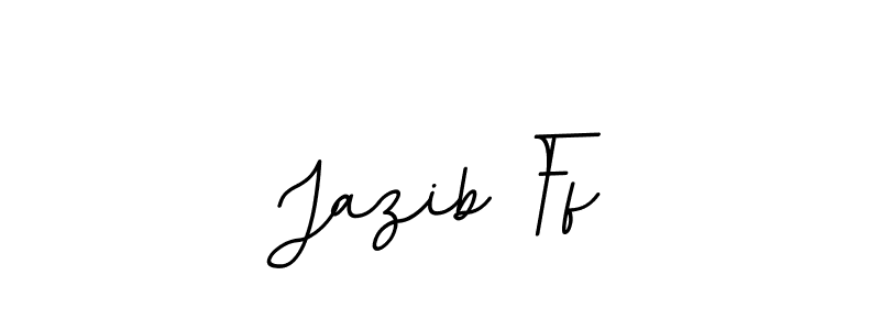 The best way (BallpointsItalic-DORy9) to make a short signature is to pick only two or three words in your name. The name Jazib Ff include a total of six letters. For converting this name. Jazib Ff signature style 11 images and pictures png