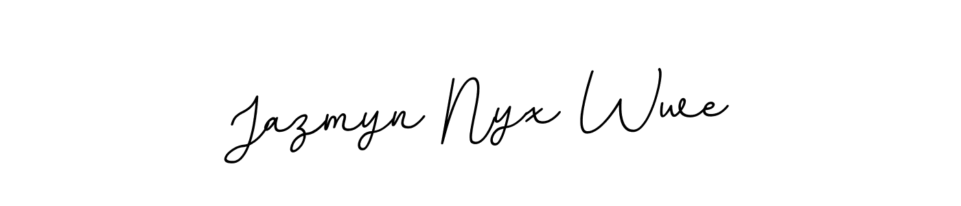 Similarly BallpointsItalic-DORy9 is the best handwritten signature design. Signature creator online .You can use it as an online autograph creator for name Jazmyn Nyx Wwe. Jazmyn Nyx Wwe signature style 11 images and pictures png