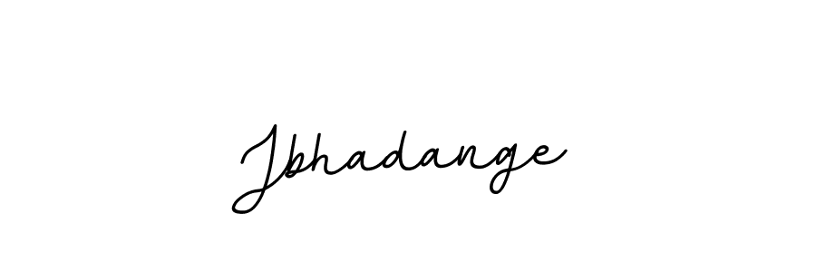 How to make Jbhadange name signature. Use BallpointsItalic-DORy9 style for creating short signs online. This is the latest handwritten sign. Jbhadange signature style 11 images and pictures png