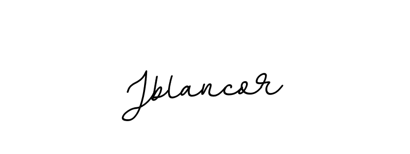 How to Draw Jblancor signature style? BallpointsItalic-DORy9 is a latest design signature styles for name Jblancor. Jblancor signature style 11 images and pictures png