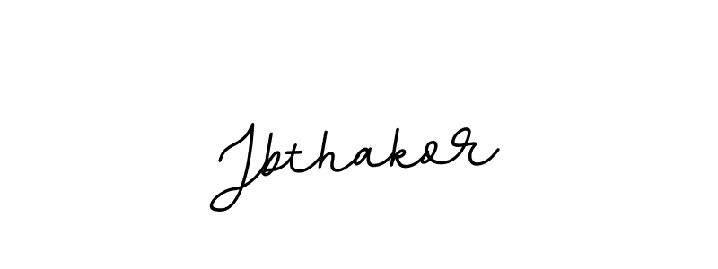 Jbthakor stylish signature style. Best Handwritten Sign (BallpointsItalic-DORy9) for my name. Handwritten Signature Collection Ideas for my name Jbthakor. Jbthakor signature style 11 images and pictures png