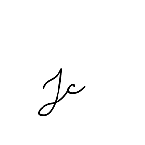 Create a beautiful signature design for name Jc . With this signature (BallpointsItalic-DORy9) fonts, you can make a handwritten signature for free. Jc  signature style 11 images and pictures png