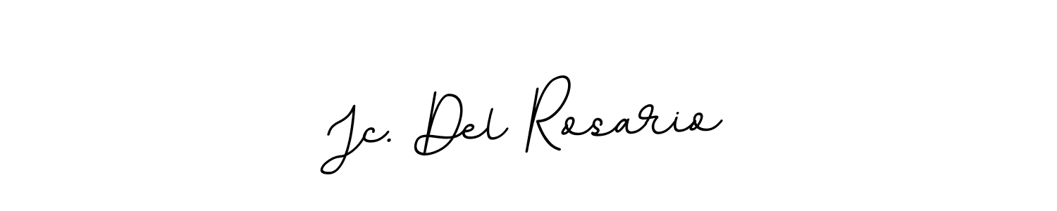 It looks lik you need a new signature style for name Jc. Del Rosario. Design unique handwritten (BallpointsItalic-DORy9) signature with our free signature maker in just a few clicks. Jc. Del Rosario signature style 11 images and pictures png