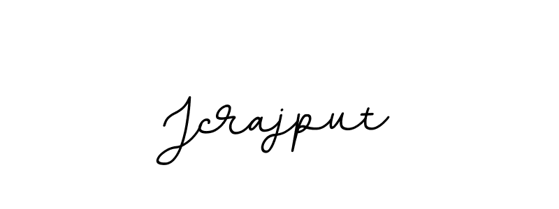 if you are searching for the best signature style for your name Jcrajput. so please give up your signature search. here we have designed multiple signature styles  using BallpointsItalic-DORy9. Jcrajput signature style 11 images and pictures png