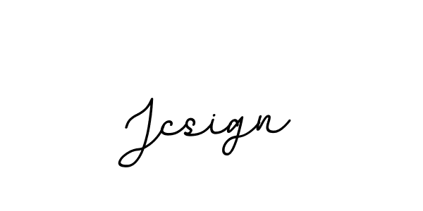 How to make Jcsign name signature. Use BallpointsItalic-DORy9 style for creating short signs online. This is the latest handwritten sign. Jcsign signature style 11 images and pictures png