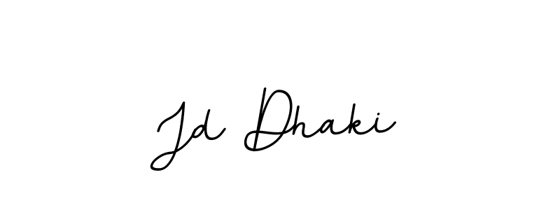 Jd Dhaki stylish signature style. Best Handwritten Sign (BallpointsItalic-DORy9) for my name. Handwritten Signature Collection Ideas for my name Jd Dhaki. Jd Dhaki signature style 11 images and pictures png