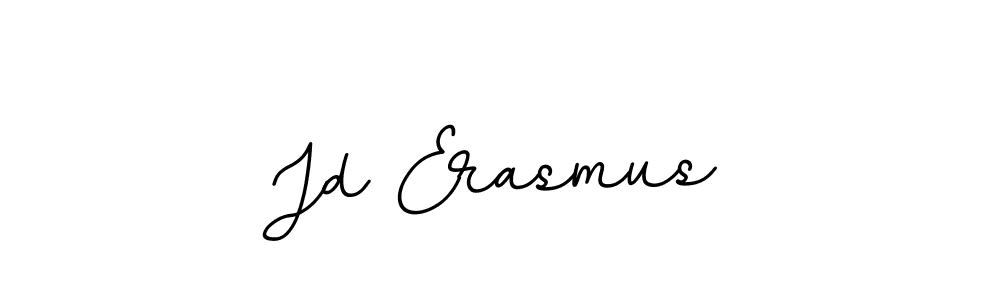 Jd Erasmus stylish signature style. Best Handwritten Sign (BallpointsItalic-DORy9) for my name. Handwritten Signature Collection Ideas for my name Jd Erasmus. Jd Erasmus signature style 11 images and pictures png