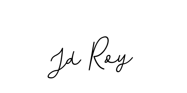 Make a beautiful signature design for name Jd Roy. With this signature (BallpointsItalic-DORy9) style, you can create a handwritten signature for free. Jd Roy signature style 11 images and pictures png