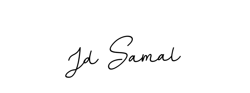 Create a beautiful signature design for name Jd Samal. With this signature (BallpointsItalic-DORy9) fonts, you can make a handwritten signature for free. Jd Samal signature style 11 images and pictures png