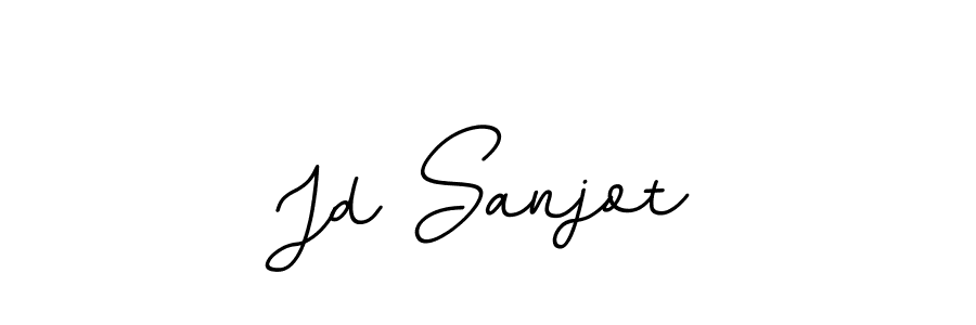 The best way (BallpointsItalic-DORy9) to make a short signature is to pick only two or three words in your name. The name Jd Sanjot include a total of six letters. For converting this name. Jd Sanjot signature style 11 images and pictures png