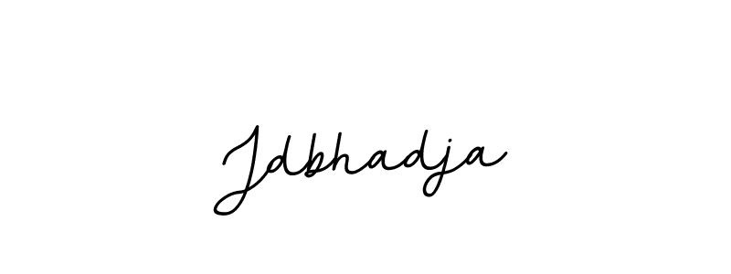 Create a beautiful signature design for name Jdbhadja. With this signature (BallpointsItalic-DORy9) fonts, you can make a handwritten signature for free. Jdbhadja signature style 11 images and pictures png