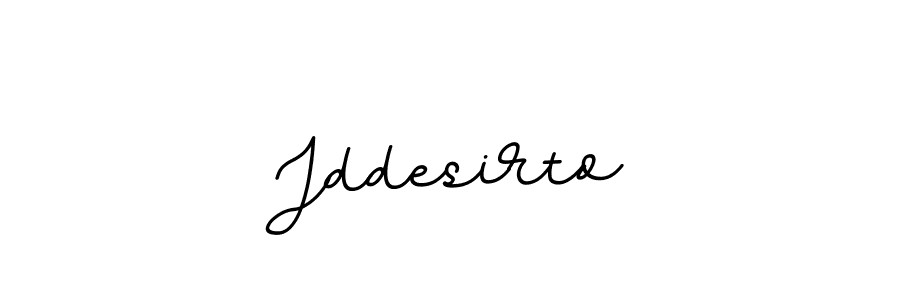 The best way (BallpointsItalic-DORy9) to make a short signature is to pick only two or three words in your name. The name Jddesirto include a total of six letters. For converting this name. Jddesirto signature style 11 images and pictures png