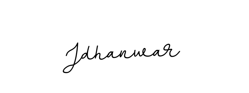 Jdhanwar stylish signature style. Best Handwritten Sign (BallpointsItalic-DORy9) for my name. Handwritten Signature Collection Ideas for my name Jdhanwar. Jdhanwar signature style 11 images and pictures png
