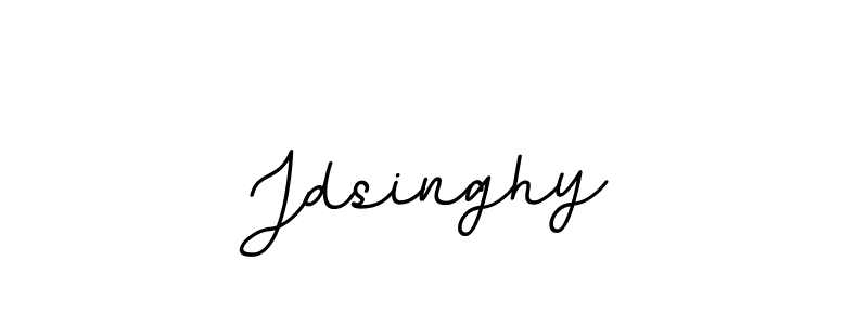 How to make Jdsinghy name signature. Use BallpointsItalic-DORy9 style for creating short signs online. This is the latest handwritten sign. Jdsinghy signature style 11 images and pictures png