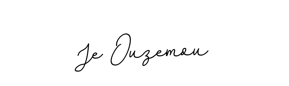 Also You can easily find your signature by using the search form. We will create Je Ouzemou name handwritten signature images for you free of cost using BallpointsItalic-DORy9 sign style. Je Ouzemou signature style 11 images and pictures png