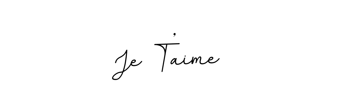 Check out images of Autograph of Je T’aime name. Actor Je T’aime Signature Style. BallpointsItalic-DORy9 is a professional sign style online. Je T’aime signature style 11 images and pictures png