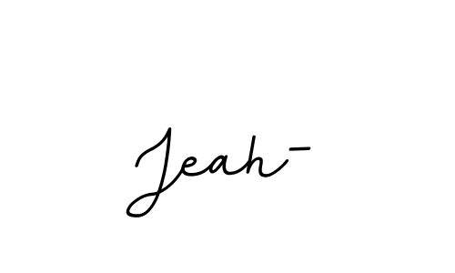 Make a beautiful signature design for name Jeah-. Use this online signature maker to create a handwritten signature for free. Jeah- signature style 11 images and pictures png