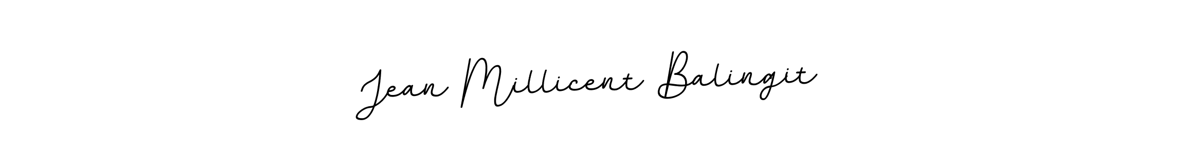 Similarly BallpointsItalic-DORy9 is the best handwritten signature design. Signature creator online .You can use it as an online autograph creator for name Jean Millicent Balingit. Jean Millicent Balingit signature style 11 images and pictures png