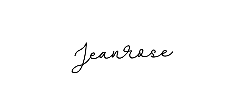 Also we have Jeanrose name is the best signature style. Create professional handwritten signature collection using BallpointsItalic-DORy9 autograph style. Jeanrose signature style 11 images and pictures png