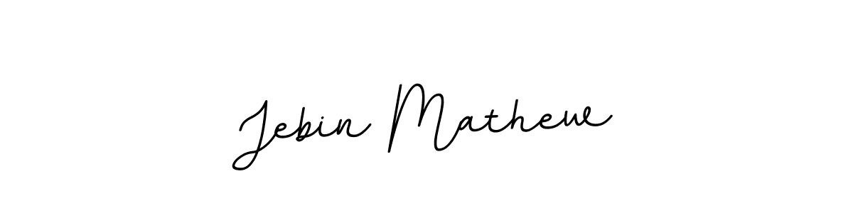 Also You can easily find your signature by using the search form. We will create Jebin Mathew name handwritten signature images for you free of cost using BallpointsItalic-DORy9 sign style. Jebin Mathew signature style 11 images and pictures png